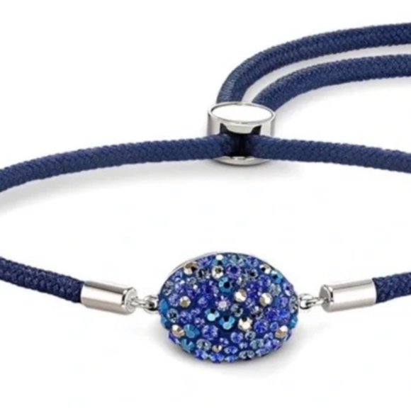 Swarovski Crystal Power Collection Water Element Bracelet, Blue, Stainless - Picture 2 of 10